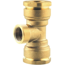 TE DE DERIVATION FITT 25 MM 3/4" LAITON MALE