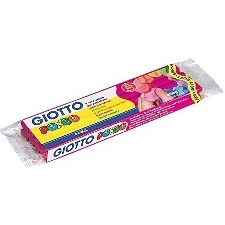 PÂTE A MODELER GIOTTO PONGO SOFT - PAIN DE 450G FUSCHIA
