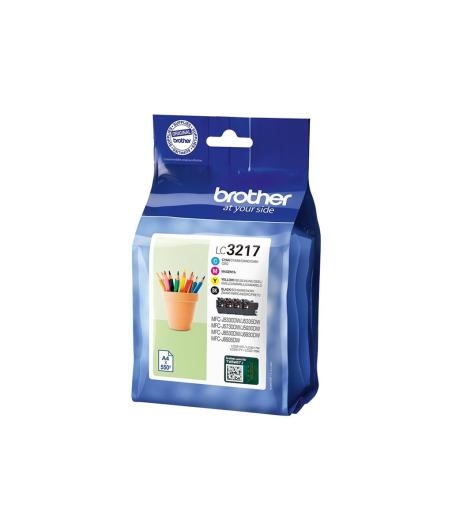 CARTOUCHE DE TONER BROTHER LC3217 - 4 COULEURS