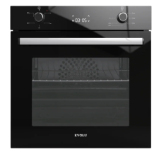 FOUR ENCASTRABLE EVOLU EO60-BLG-DGT 76L MID LINE SERIES NOIR VITREE