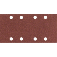 FEUILLES ABRASIVES BOSCH C430 GRAIN 100 8 TROUS x10 PIECES