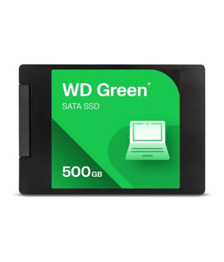 DISQUE DUR SSD INTERNE WESTERN DIGITAL GREEN WDS100T5G0A 500GO
