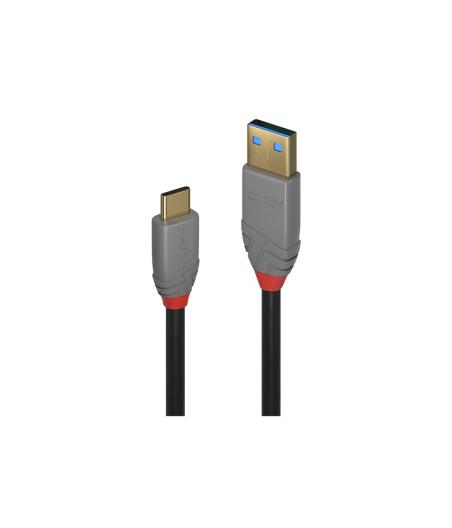 CABLE LINDY 2M USB 3.2 TYPE A TO C 5A P