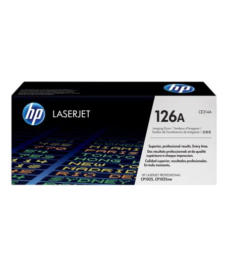 TAMBOUR LASER HP 126A (CE314A) - NOIR 14000 PAGES