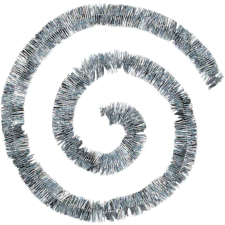 GUIRLANDE DE NOEL 35 MICRONS ARGENT