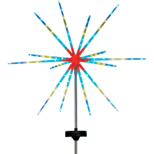 FEU D ARTIFICE SOLAIRE A PLANTER  600MAH BLANC FROID