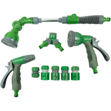 KIT PISTOLETS D ARROSAGE 9 PIECES VERT/GRIS