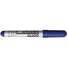 MARQUEUR TABLEAU BLANC GIOTTO ROBERCOLOR POINTE OGIVE MAXI 7MM BLEU 