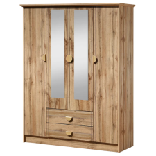 ARMOIRE WOTAN AF 9399 M 4 PORTES 2 TIROIRS CHENE DORE