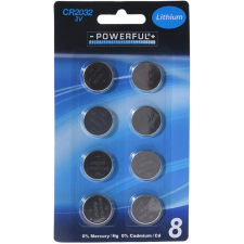PILES POWERFUL CR2032 3 VOLTS X8