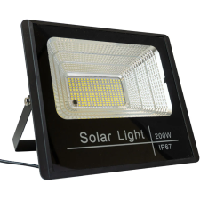 PROJECTEUR SOLAIRE 600 LUMENS 300WATTS NOIR