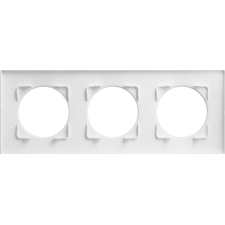 PLAQUE DE FINITION DEBFLEX 749626 CASUAL EVO 3 POSTES BLANC