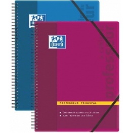 CAHIER PROFESSEUR PRINCIPAL 156 PAGES 240x320 POLYPRO OXFORD 