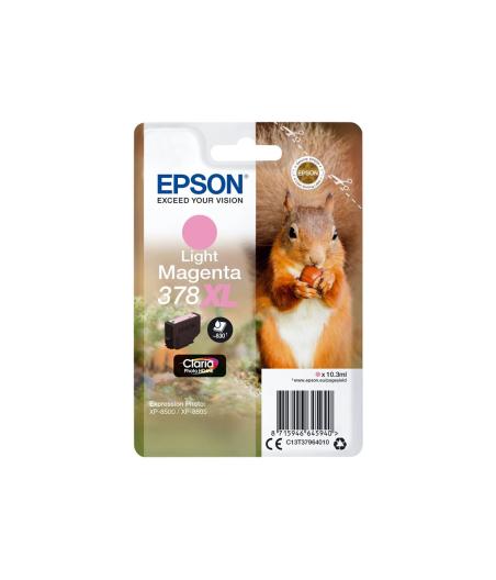 CARTOUCHE D'ENCRE EPSON 378XL CLARIA PHOTO HD - MAGENTA CLAIR