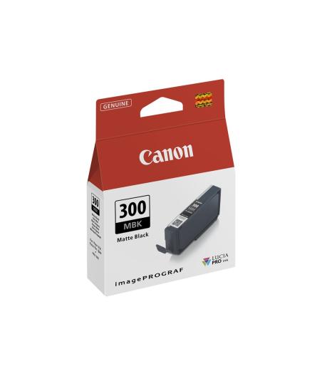 CARTOUCHE D'ENCRE CANON PFI-300 MBK - NOIR MAT