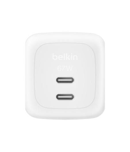 ADAPTATEUR SECTEUR USB-C BELKIN WCH020KQ2MWH-B6 BOOSTCHARGE 67W