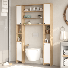 MEUBLE WC LO1-SW CHENE ET BLANC