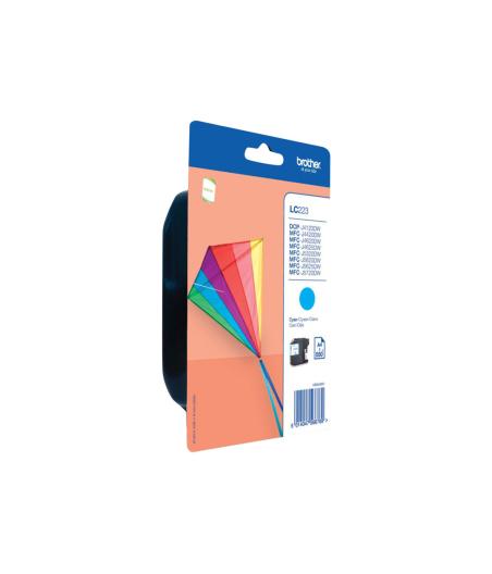 CARTOUCHE D'ENCRE BROTHER LC223CBP CYAN
