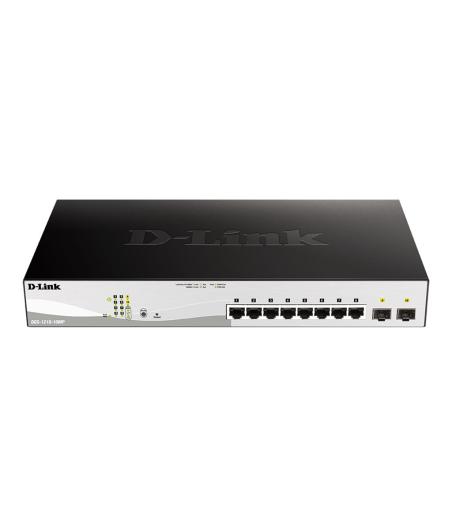 COMMUTATEUR SWITCH D-LINK DGS-1210-10MP POE+ 10 PORTS