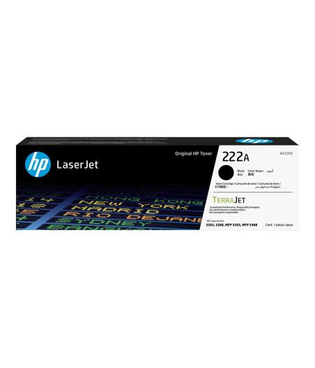CARTOUCHE DE TONER HP (W2220A) 222A NOIR 1300 PAGES