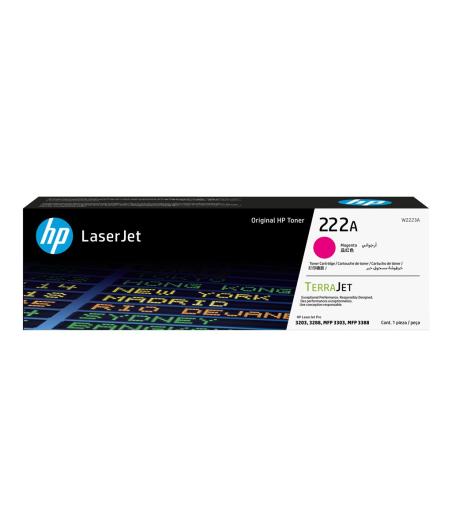 CARTOUCHE DE TONER HP (W2223A) 222A MAGENTA 1200 PAGES