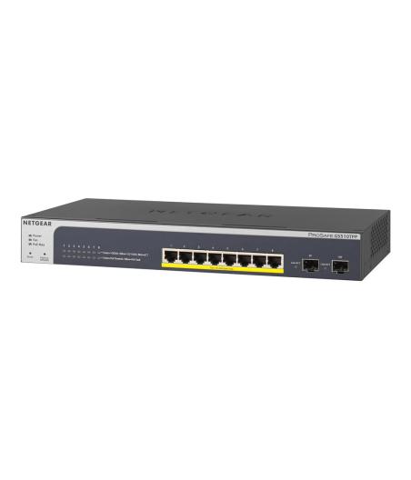 SWITCH POE NETGEAR 8-PORT + GB WEBMGD