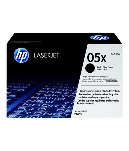 CARTOUCHE DE TONER HP 05X CE505X NOIR