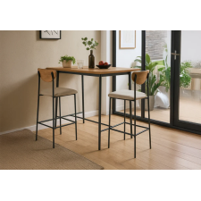 TABLE BAR PRETTY LY-N1243 - BOIS/NOIR