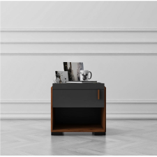 CHEVET COLUMBIA BR3 NT304MP-CLB-DG - NOIR BOISÉ