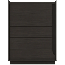 COMMODE MODI YC COD00906-MP - 5 TIROIRS - ANTHRACITE SOMBRE