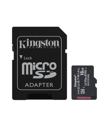 KINGSTON 16GO MICROSDHC INDUSTRIAL C10