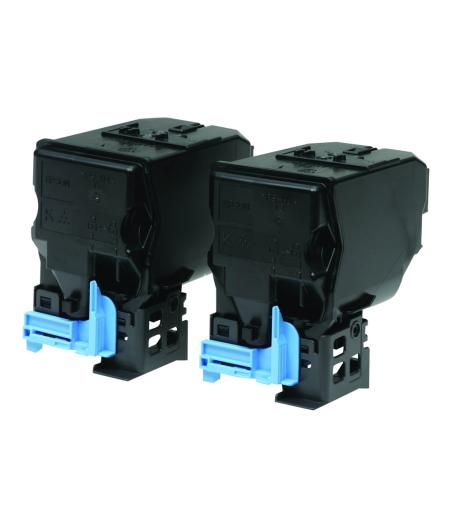 TONER EPSON PACK DE 2 TONERS NOIR POU