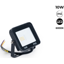 PROJECTEUR LED 10W FLOODLIGHT 95LM-W IP65 6000K NOIR