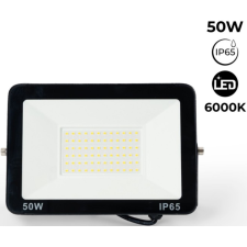 PROJECTEUR LED 50WATTS FLOODLIGHT 95LUMENS/WATT IP65 6000K NOIR