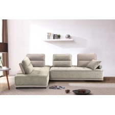 CANAPE D'ANGLE BICOLORE SF-319 BROWN MARRON