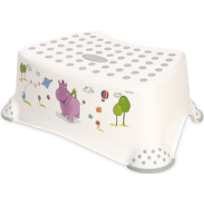 ESCALIER 1 MARCHE HIPPO BLANC GRIS