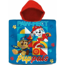 PONCHO DE BAIN PAW PATROL AVEC CAPUCHE BLEU/ROUGE 3ANS+