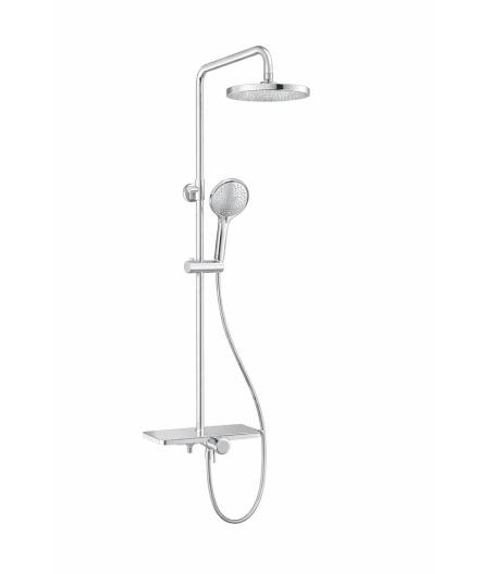 COLONNE DE DOUCHE CHROME BUKANE-SILVER