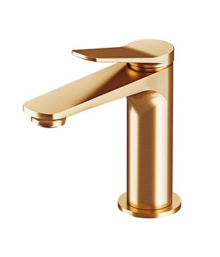 MITIGEUR LAVABO TABRIS OR BROSSE