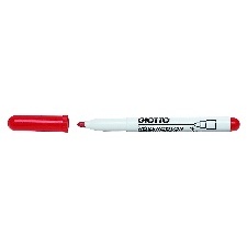 MARQUEUR TABLEAU BLANC GIOTTO ROBERCOLOR POINTE OGIVE MAXI 7MM ROUGE - EN ETUI D
