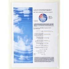 SACHET 10 POCHETTES ADHESIVES MURALES A4