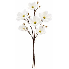 MAGNOLIA ARTIFICIEL BLANC 75CM