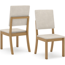 CHAISE BOIS MILLA S35-510 BEIGE 41,5 x 95,5 x 55 CM