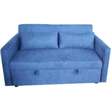 SALON CLIC-CLAC 1259 - 2 PLACES - BLEU - 140x96x76 CM