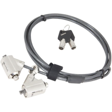CABLE DE SECURITE URBAN FACTORY ANTI VOL 2METRES NOIR