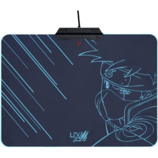 TAPIS SOURIS LEXIP NARUTO KAKASHI LED BLEU FONCE