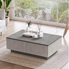 TABLE BASSE LV17-GT EFFET BETON GRIS