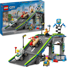 RAMPE POUR BOLIDES DE COURSE LEGOA CITY 60460 6ANS+