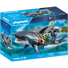 PIRATE ET REQUIN AVEC MACHOIRE ARTICULEE PLAYMOBIL 21 PIECES 3ANS+