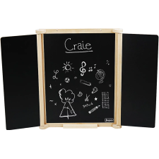 TABLEAU TRIPTYQUE EN BOIS NATUREL JEUJURA 3ANS+